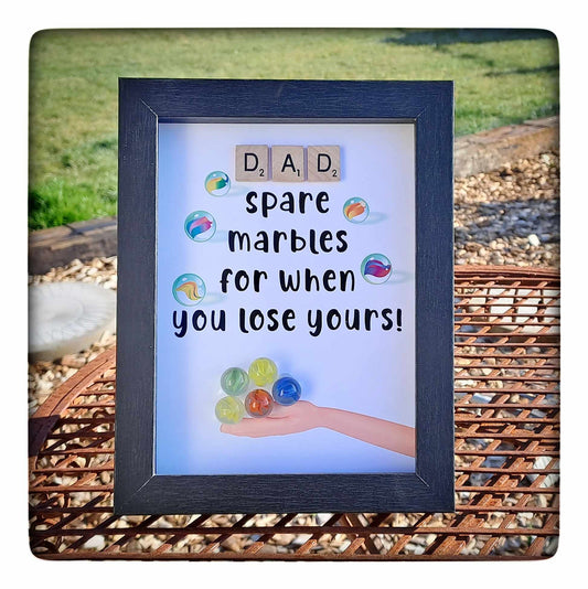 SPARE MARBLES DAD Wall Art