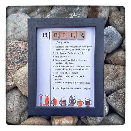DICTIONARY BEER Frame