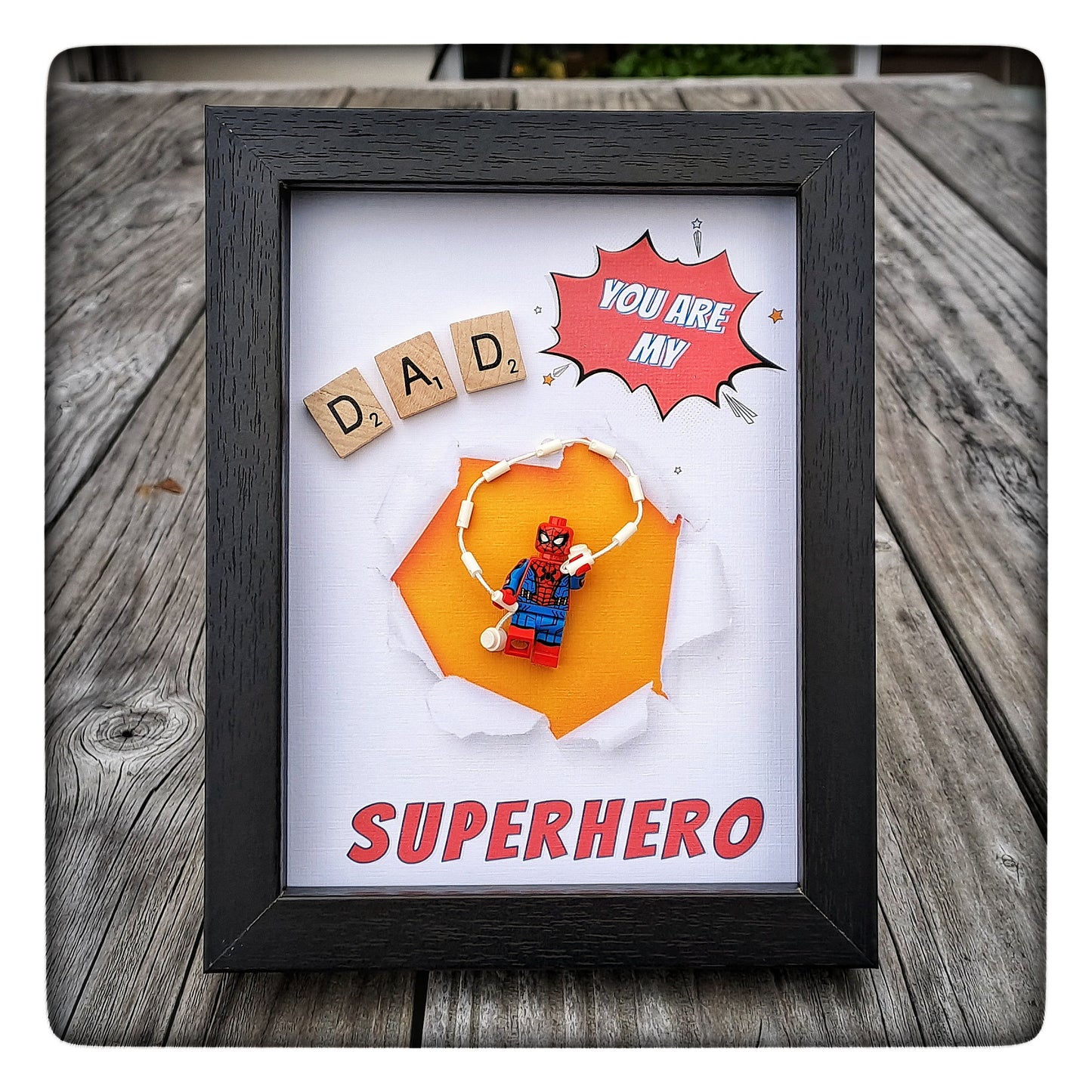 SUPERHERO DAD Frame