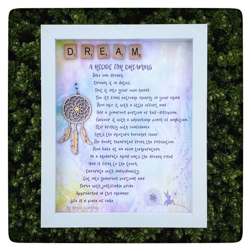 Recipe for Dreaming Wall Art